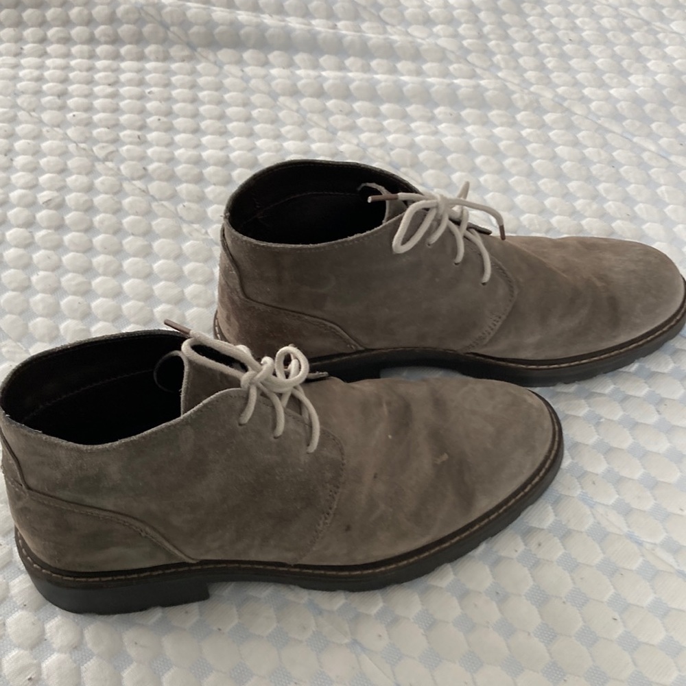 Made in Italy mens suede boots